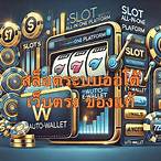 slotฝากถอนวอเลท
